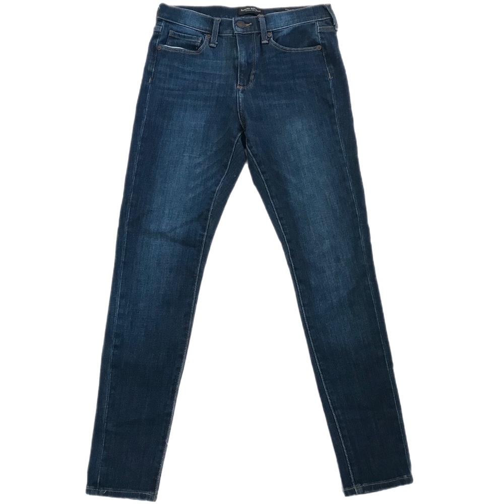 Banana Republic Medium Blue High-Rise Skinny Jeans - Picture 1 of 7